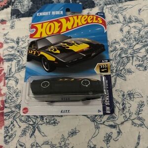 Hot Wheels Knight Rider K.I.T.T. Black Die-Cast Car